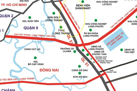 Thu hồi gần 600 ha đất để làm cao tốc Biên Hòa - Vũng Tàu