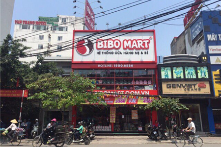 HOANG MINHプロパティのサポートにより、ハイフォンにオープンしたBIBOMART SUPERMARKETCHAINの最初の店舗