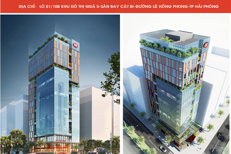 Cho thuê văn phòng tòa nhà EIC BUILDING - Hải An - Hải Phòng